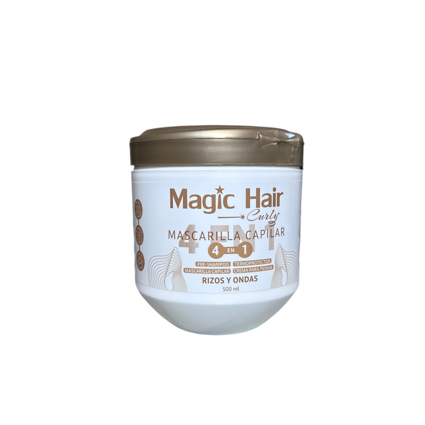 MASCARILLA CAPILAR 4 EN 1 PARA CABELLO RIZO