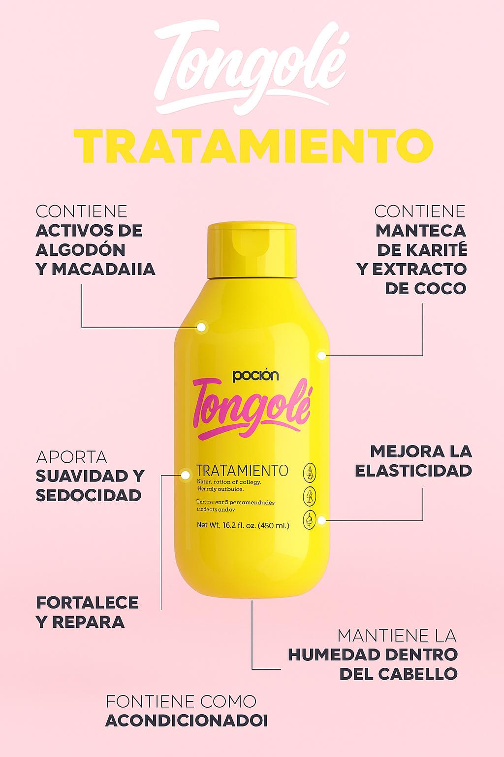 Tratamiento Acondicionador para Rizos Tongolé