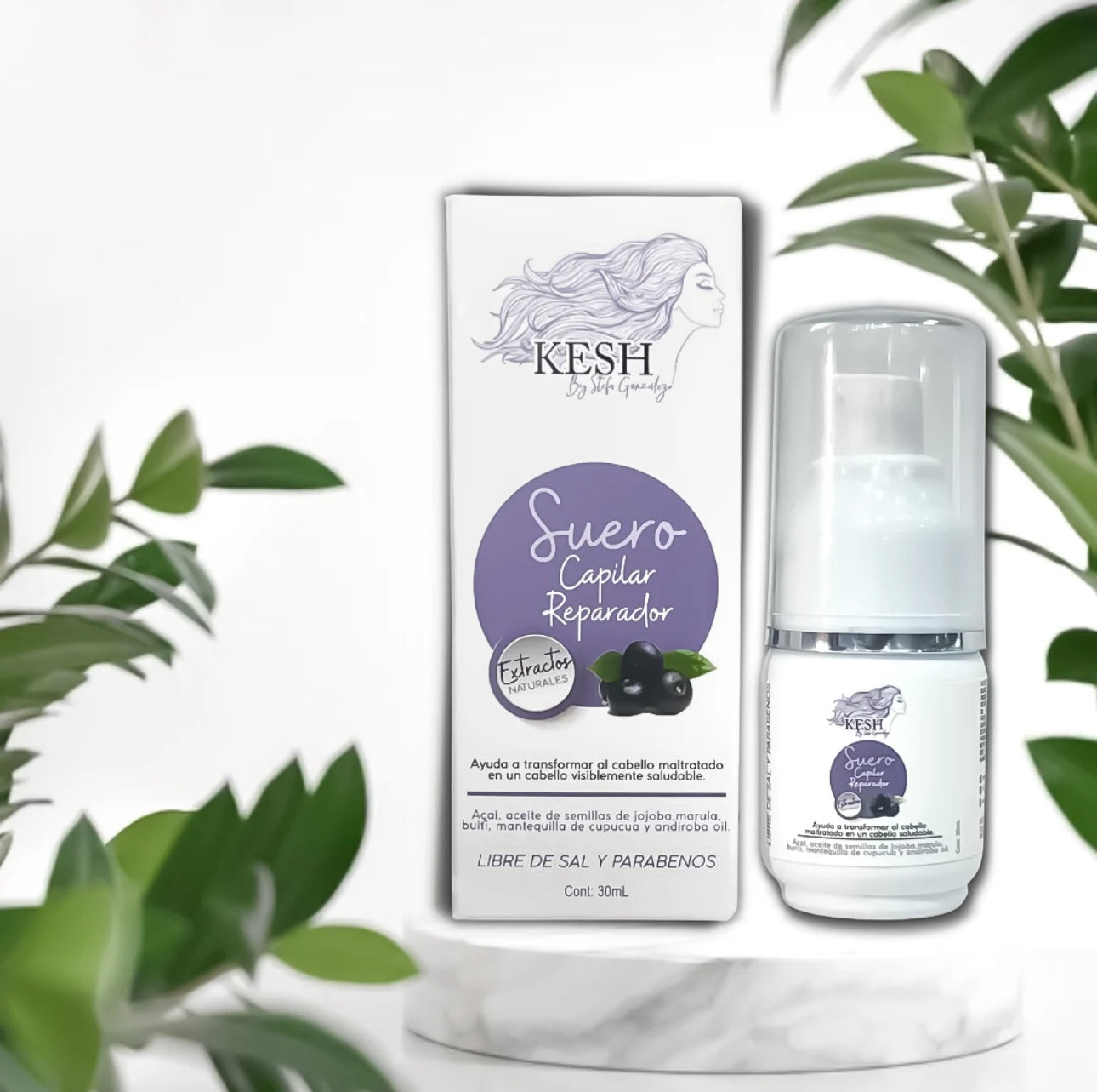 SUERO CAPILAR ULTRA REPARADOR KESH