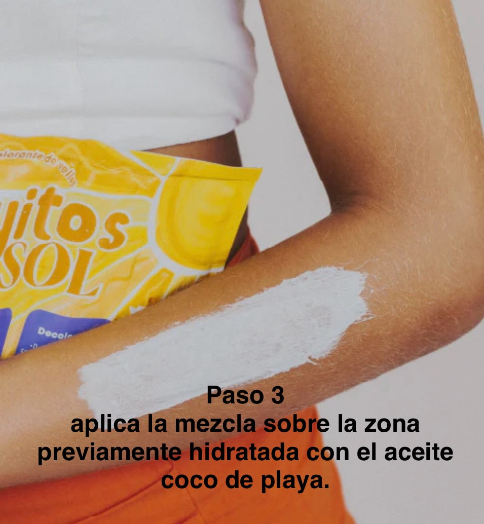 KIT DECOLORANTE DE VELLOS
