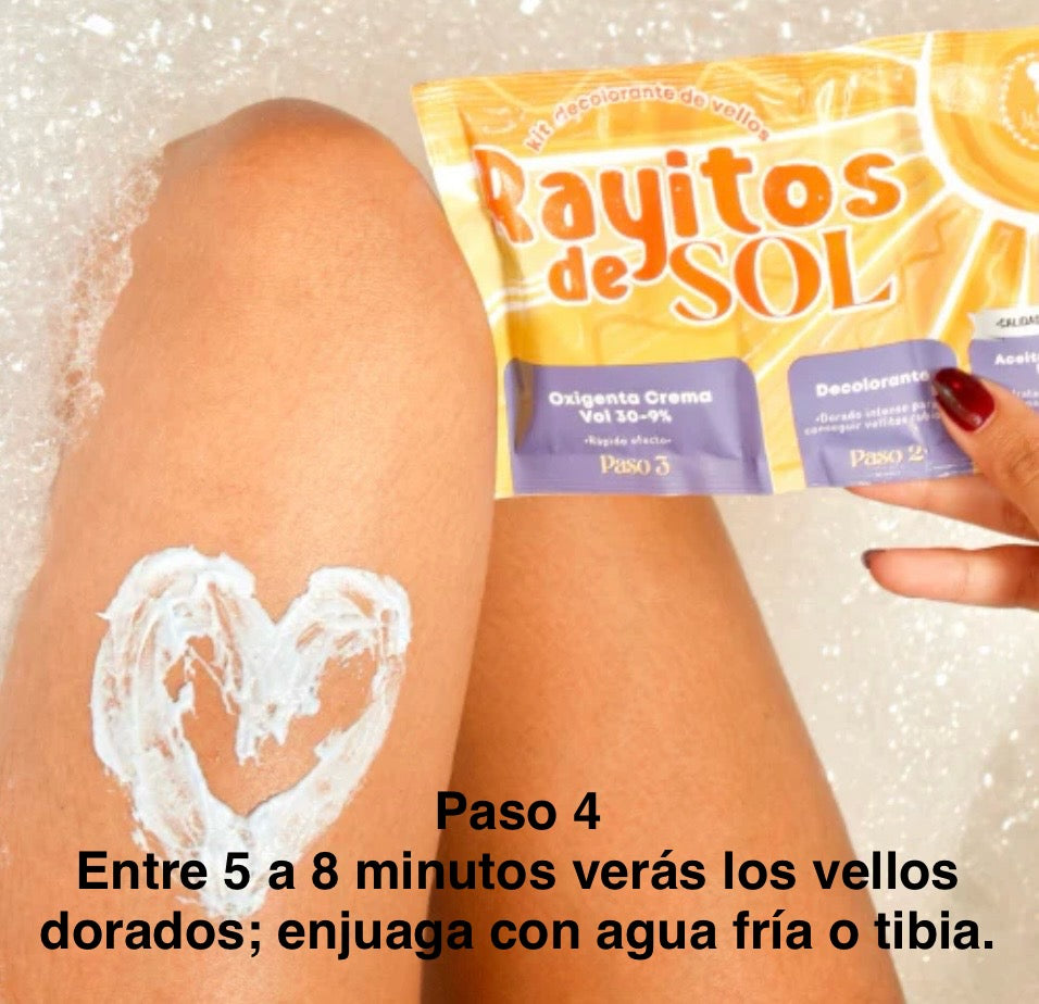 KIT DECOLORANTE DE VELLOS