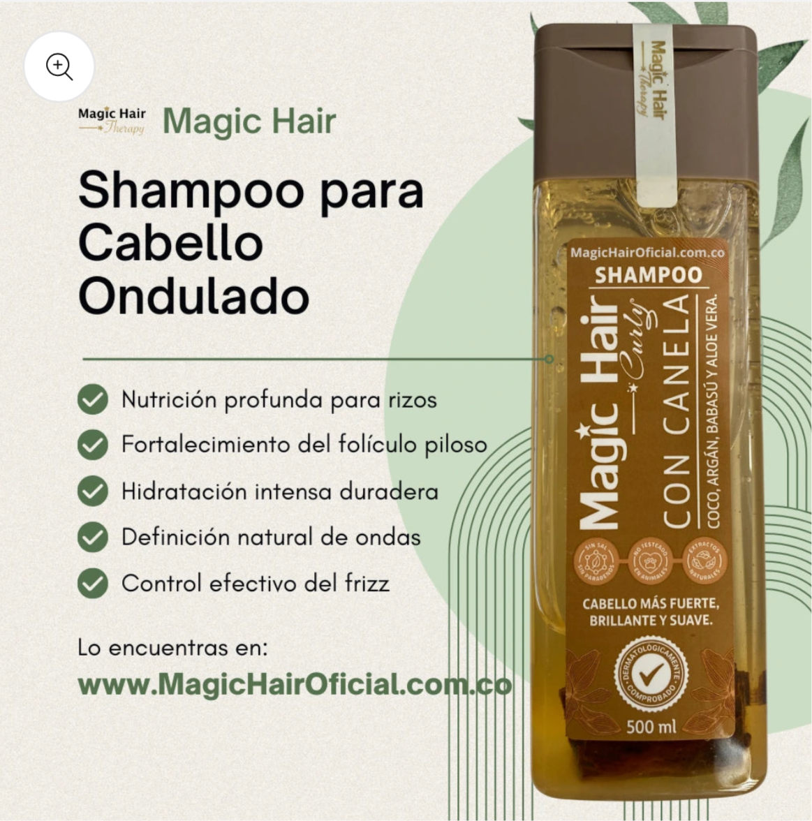 SHAMPOO PARA CABELLO ONDULADO