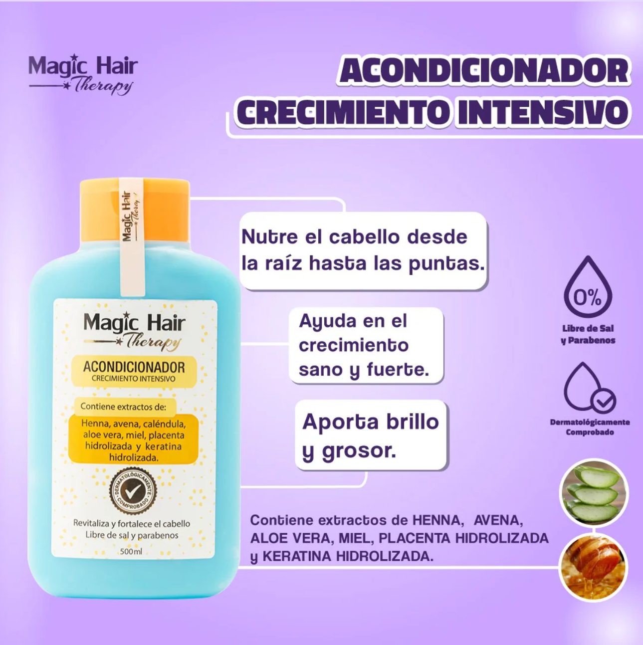 APRÈS-SHAMPOING À CROISSANCE INTENSIVE MAGIC HAIR